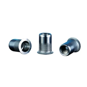 Rivmate Stainless Steel Countersunk Head Knurled Body Rivet Nut